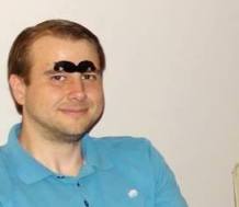 Jake moustache has been moved to facilitate ice cream testing.