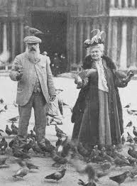 Claude Monet pigeons 