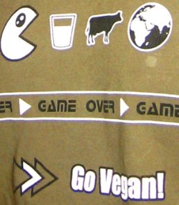 T-shirt from The Vegan Society (spotted at the London Vegan Festival)